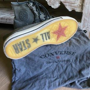Chuck Taylor John Varvatos Designer Suede Sz 13